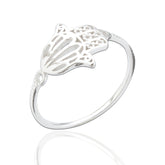 Fatima Hand Ring - Sterling Silver - Majestico Gifts